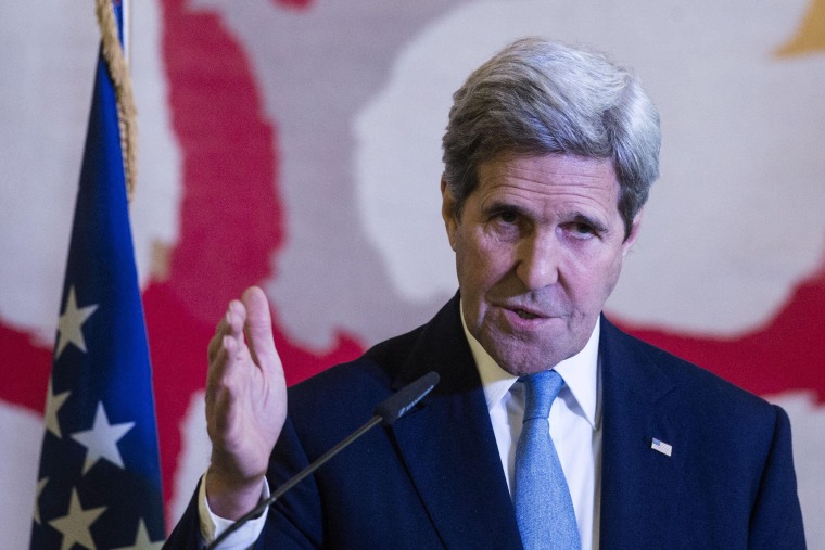 Image: US Secretary of State John Kerry in Rome