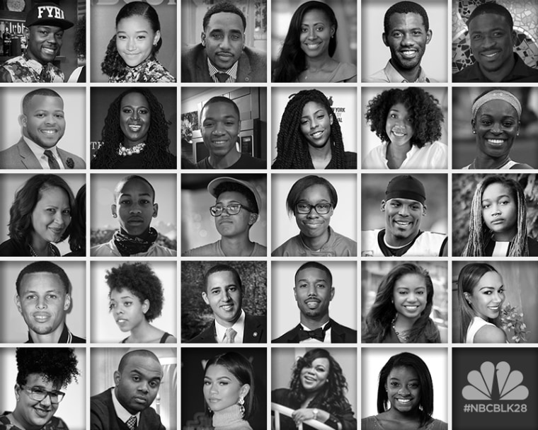 NBCBLK presents 28 profiles of notable black entrepreneurs, policy makers, athletes, entertainers, activists, and artists NBCBLK will reveal one profile each day of the month in honor. While some of the honorees are familiar faces, others are pillars of their communities, unsung heroes with stories to tell. #NBCBLK28.