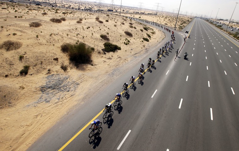 Image: Cycling Dubai Tour 2016 - first stage