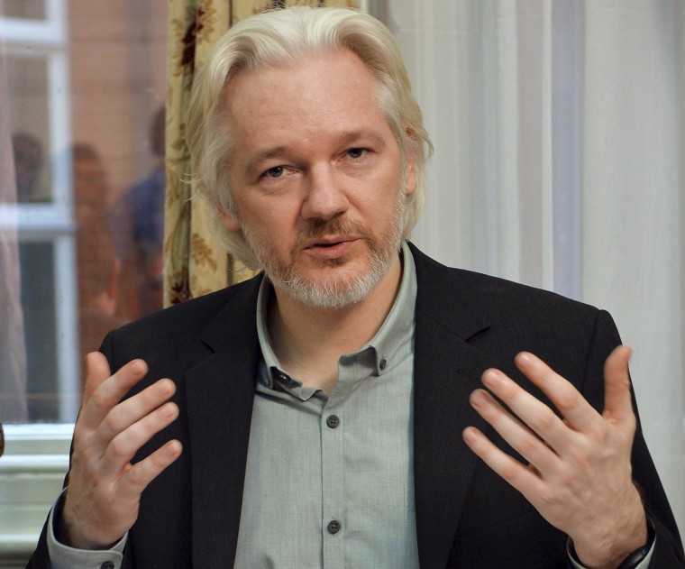 Image: File photo of WikiLeaks founder Julian Assange