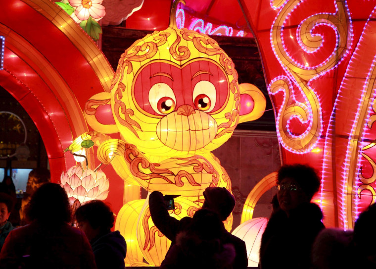 Image: Monkey lantern