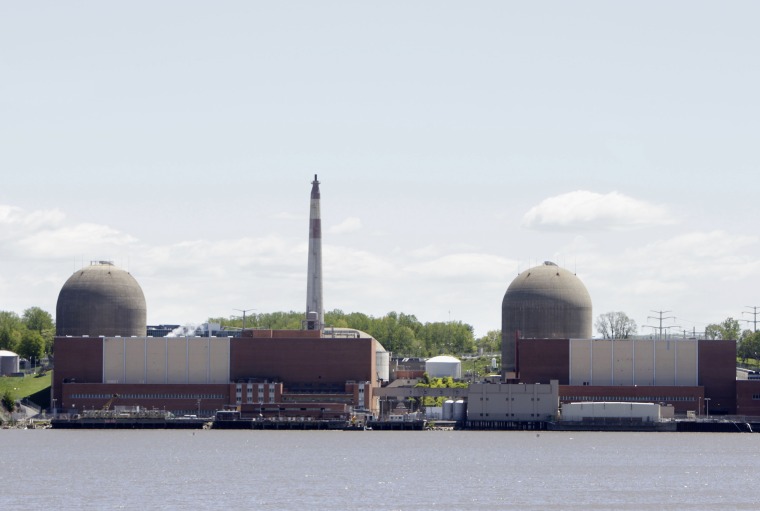 Image: The nuclear power plant at Indian Point is seen in Buchanan, N.Y.