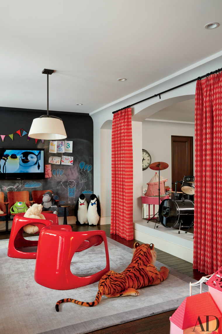 The playroom in Kourtney Kardashian's home.