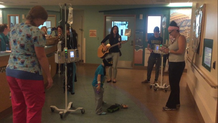 Gideon Robinson, 5, proposed to his favorite nurse