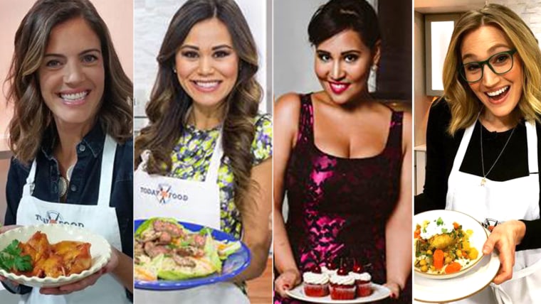 Bringing the yum: Our Food Tastemakers from left, Siri Daly, Brandi Milloy, Alejandra Ramos and Katie Quinn.