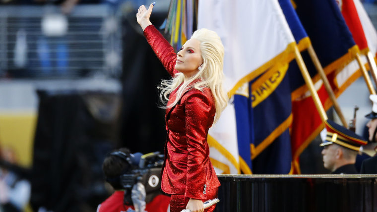 Super Bowl 2016: Lady Gaga's National Anthem brings glittery start to game