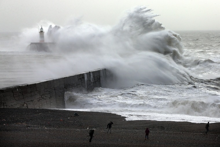 Image: Storm Imogen Sweeps The South Of England