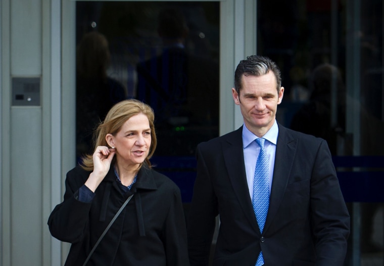 Spain's Princess Cristina Returns to Court in Tax Fraud Trial