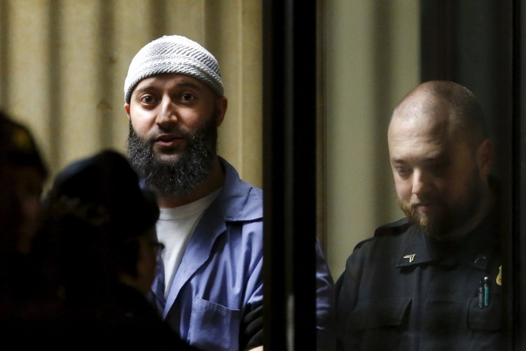 Image: Adnan Syed leaves the Baltimore City Circuit Courthouse in Baltimore, Maryland