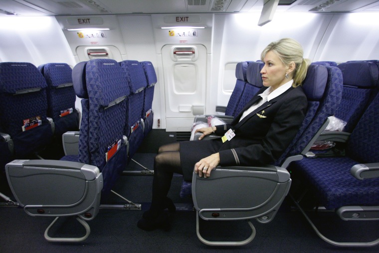 Image: airline seats narrower