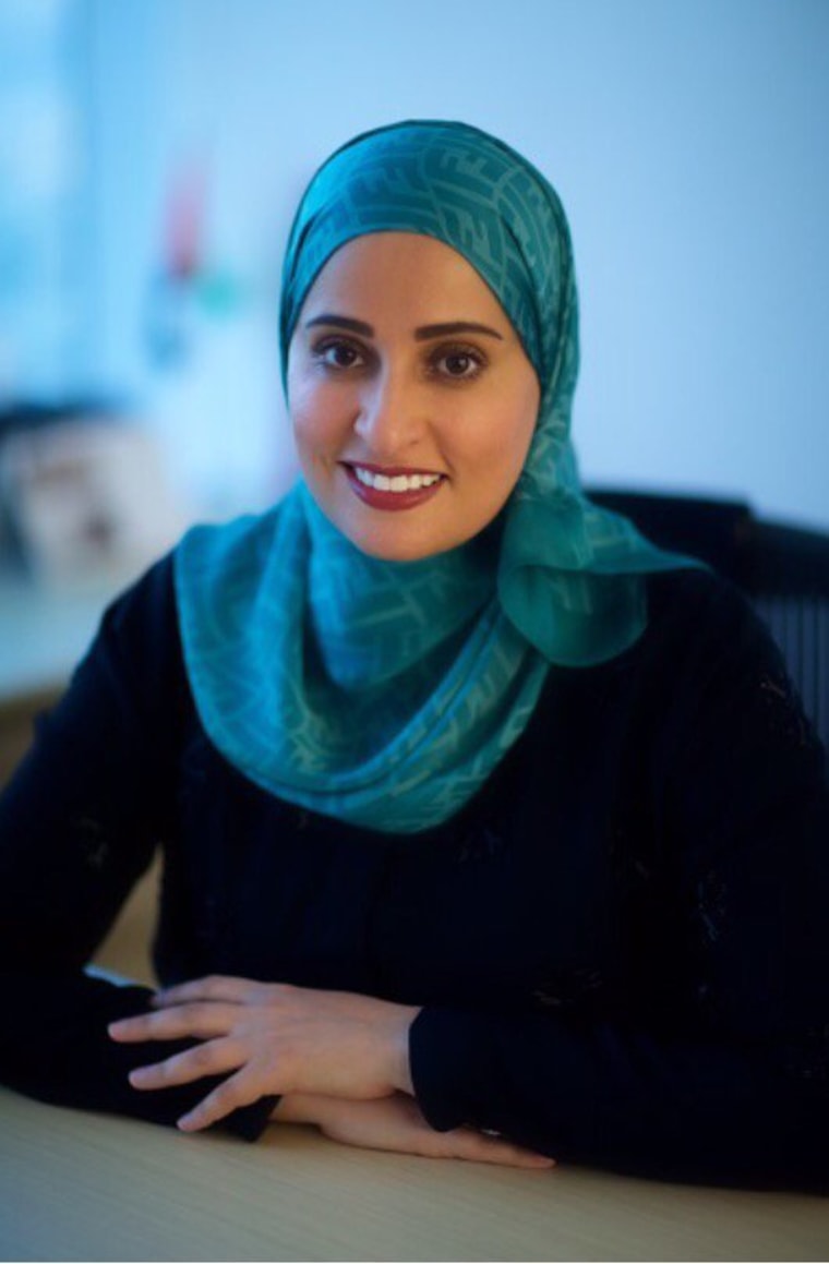 IMAGE: UAE Minister for Happiness Ohood Al Roumi