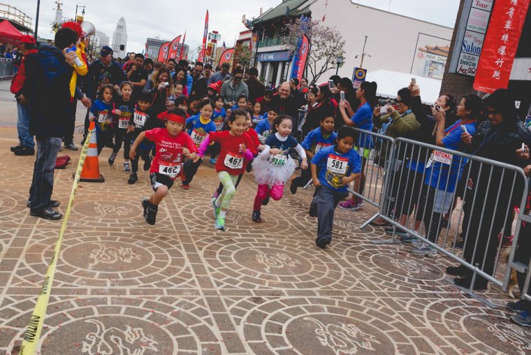 Firecracker Run Brings Thousands to Los Angeles' Chinatown