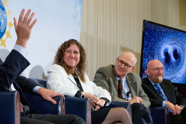 Image: David Reitze, Gabriela Gonzalez, Ranier Weiss, Kip Thorne