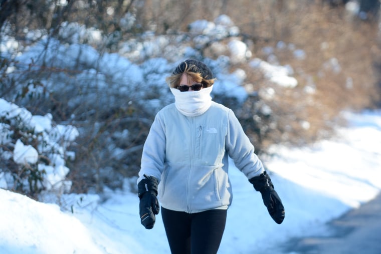 Image: Cold weather in Pottsville, Pa.