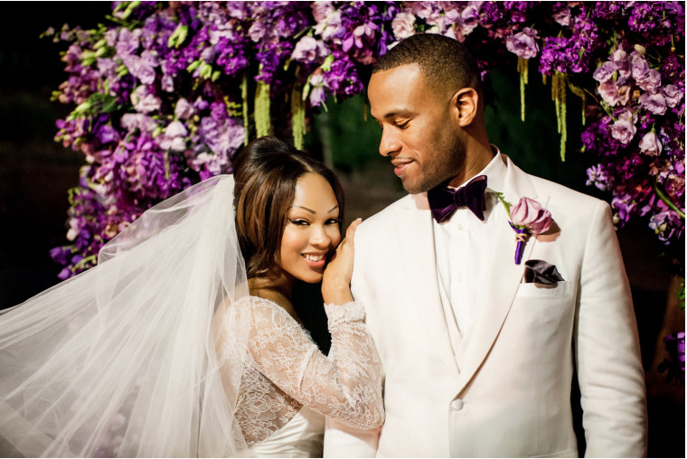 Meagan Good and DeVon Franklin