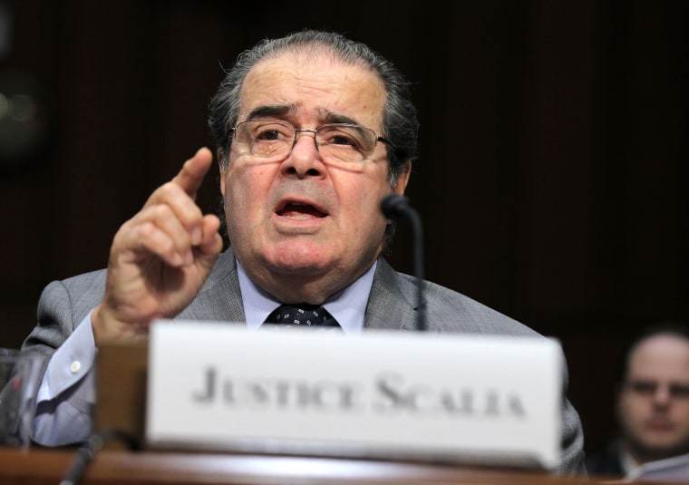 Image: Supreme Court Justices Scalia And Breyer Testify Before Senate Judiciary Cmte