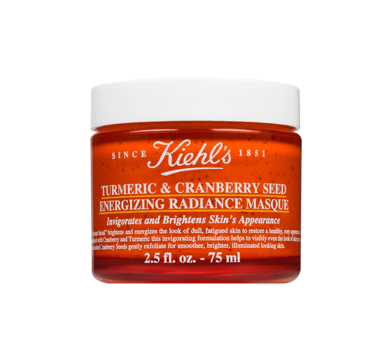 Tumeric and cranberry seed face mask