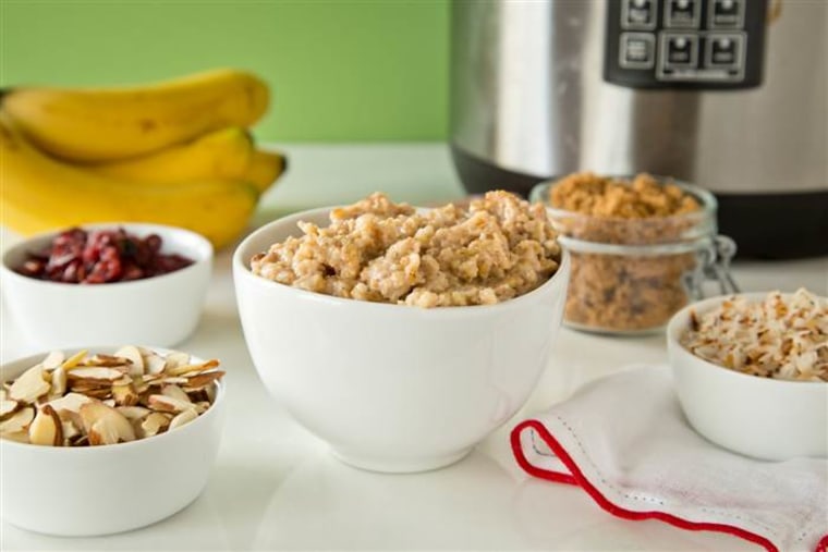 Make-Ahead Slow-Cooker Maple Oatmeal