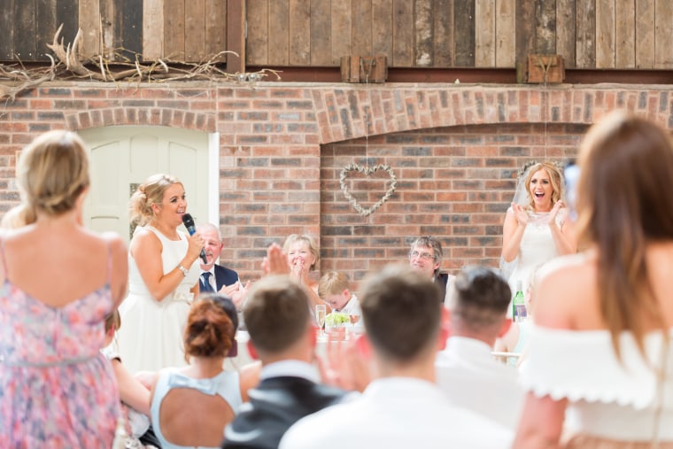 The Wedding of Hayley Scanlon and Paul O'Brien at Owen House Wedding Barn, Mobberley