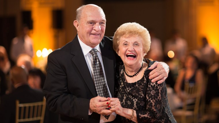 Marian and Philip Sarno have been married for 61 years.