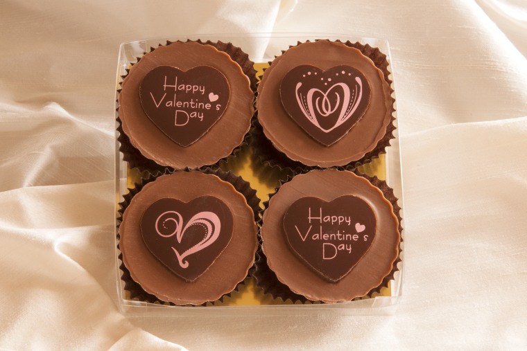 Valentine's Day gift guide: Peanut butter cups from Woodhouse Chocolate