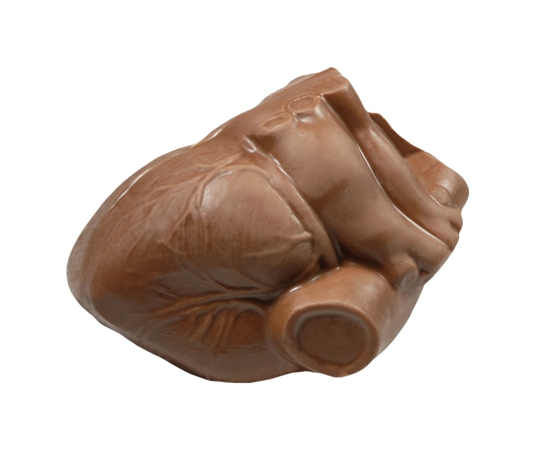 Valentine's Day gift guide: anatomically correct chocolate heart by Morkes