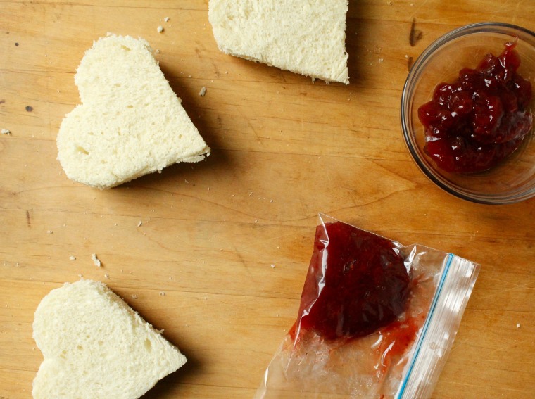 Strawberry and Cream Stuffed French Toast: Stuff the pockets with strawberry preserves and a piece of cheese