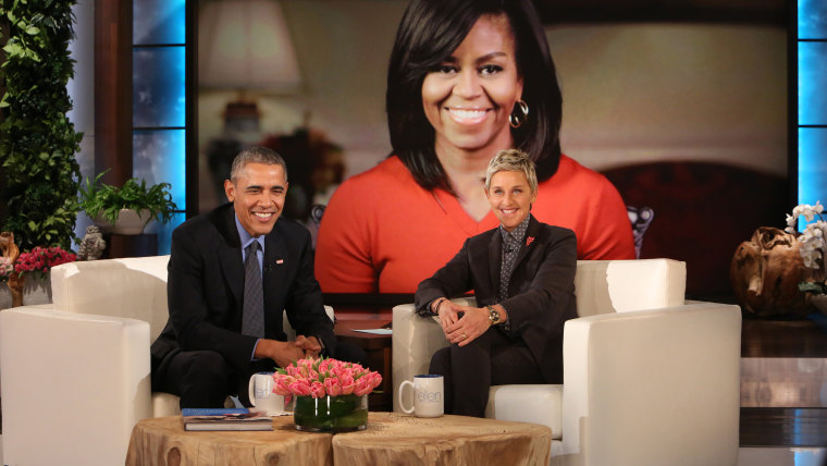 President Barack Obama on Ellen DeGenerest show
