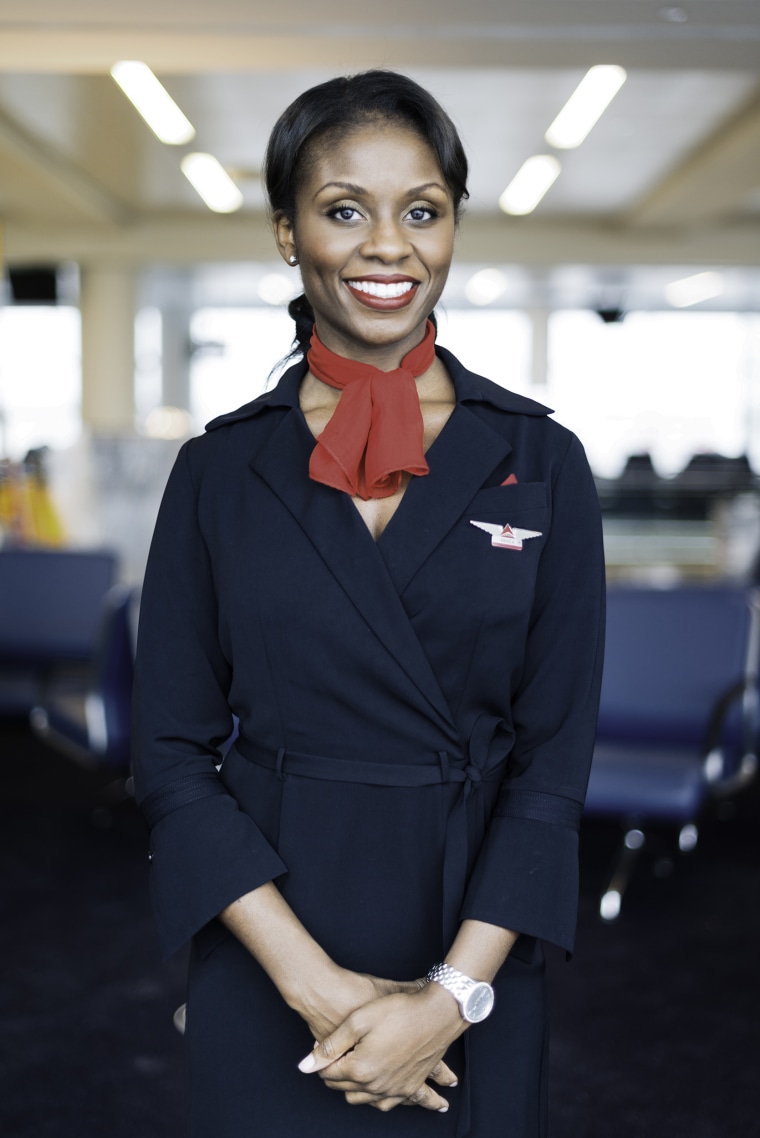 Flight attendant uniforms