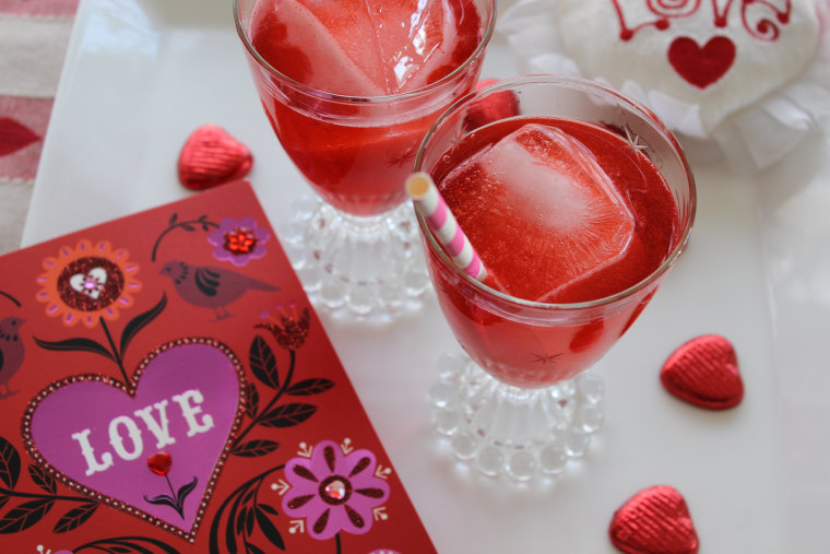 Get Lucky!, a Valentine's Day cocktail for two