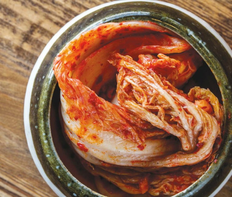 Recipe for basic kimchi marinade from Koreatown: A Cookbook by Deuki Hong and Matt Rodbard