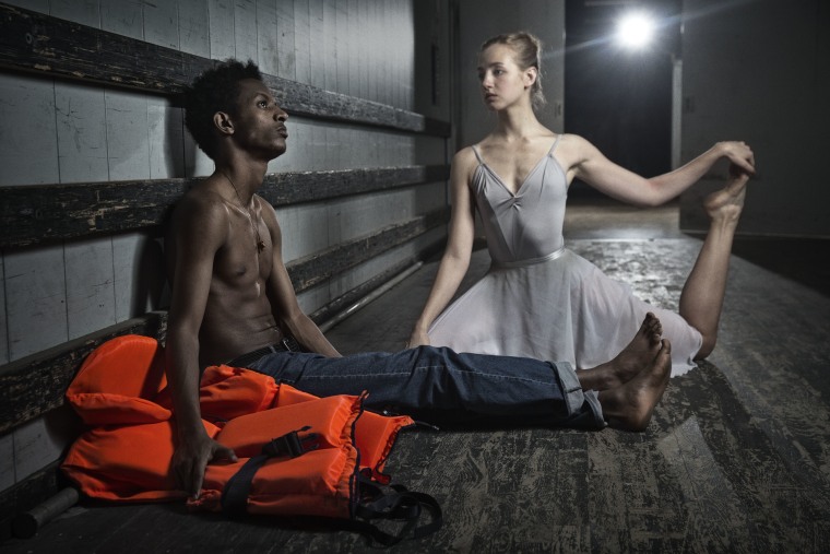 Ballerinas and refugees join forces in "Uropa" which has been showing to sold-out audiences since January.