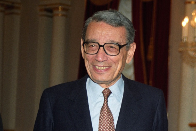 Image: Former UN secretary general Boutros Boutros-Ghali is dead