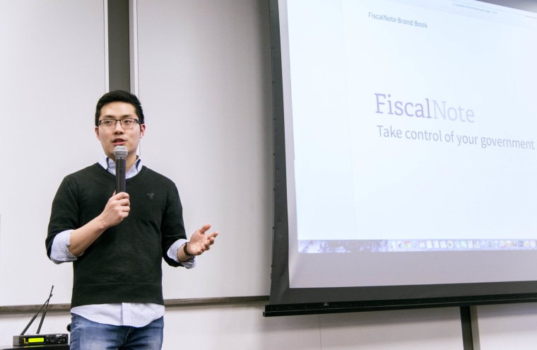 Tim Hwang is the founder of FiscalNote, a legal analytics platform based in Washington D.C.