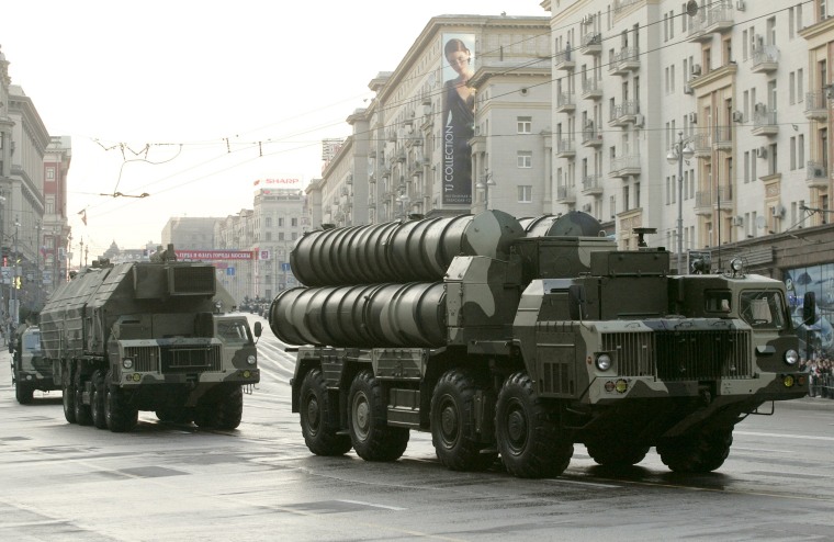 Image: Russian S-300 anti-missile rocket system