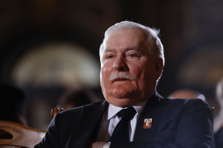 Image: Ex-Polish President Lech Walesa in 2015.