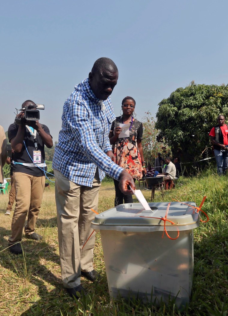 Image: UGANDA-POLITICS-VOTE