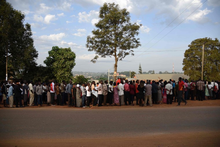 Image: UGANDA-VOTE-POLITICS