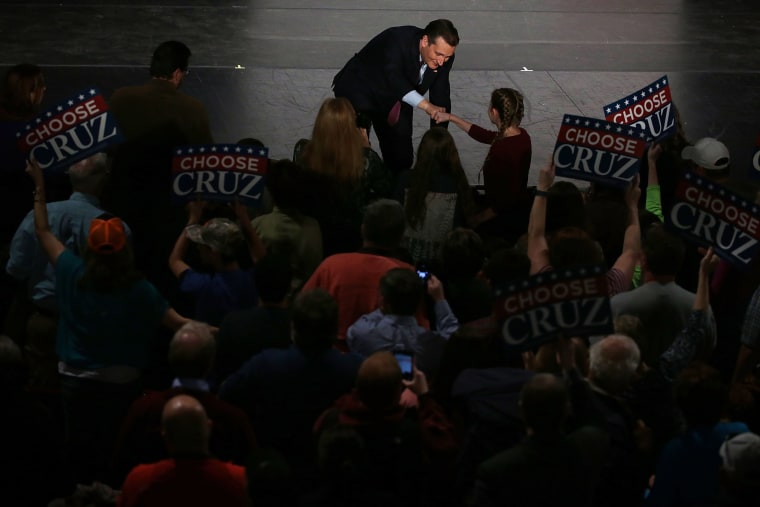 Image: Ted Cruz Campaigns Across South Carolina One Day Before Primary