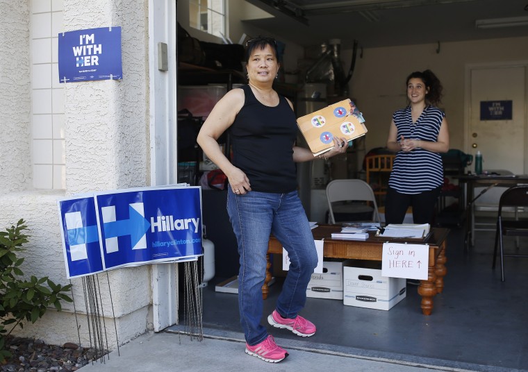 Image: Asian-American voters are the fastest-growing racial group in the U.S. and both parties increasingly are wooing them.