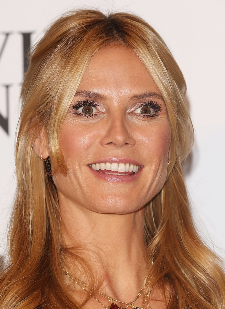 Heidi Klum At David Jones