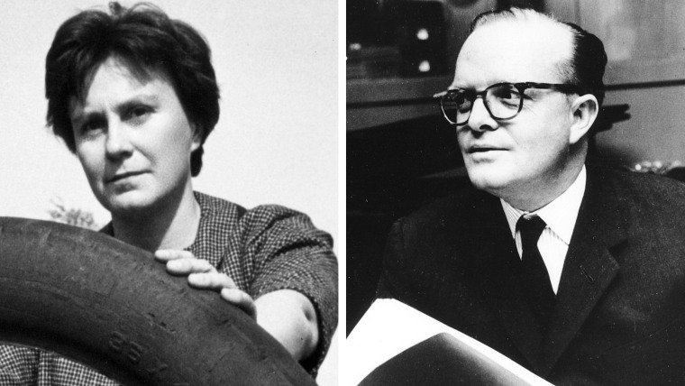 Harper Lee and Truman Capote