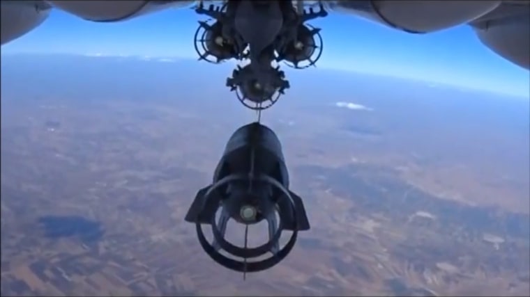 Image: Russian airsrike in Syria