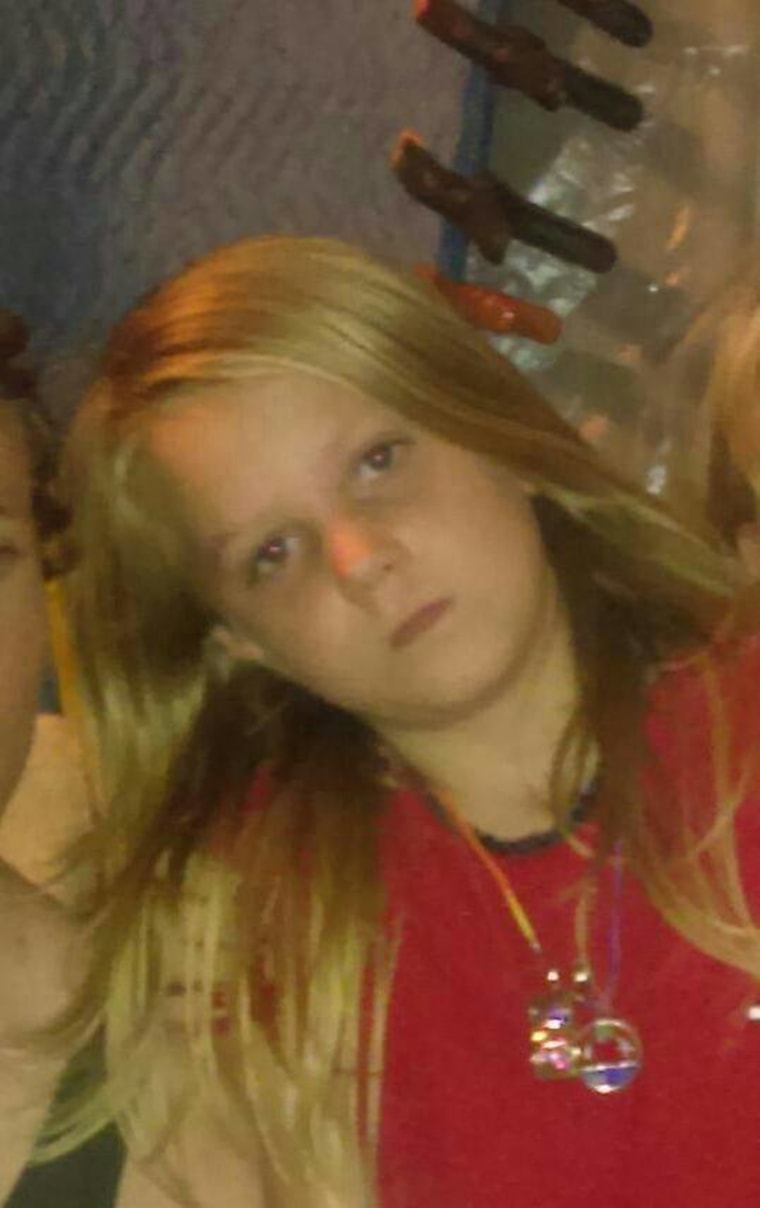 Image: Isabella Heffernan, 10, was found dead in a field behind her home.