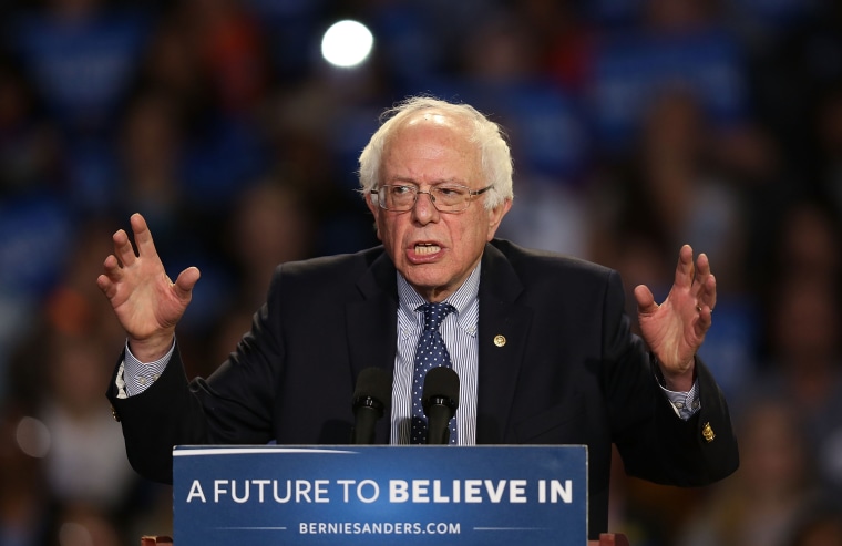 Bernie Sanders Holds Campaign Rally In Greenville, South Carolina