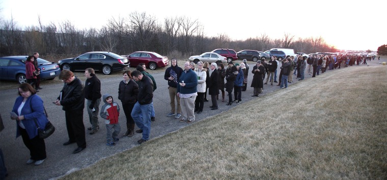 Image: Marco Rubio Holds Rally In Michigan On Night Of Nevada Caucuses