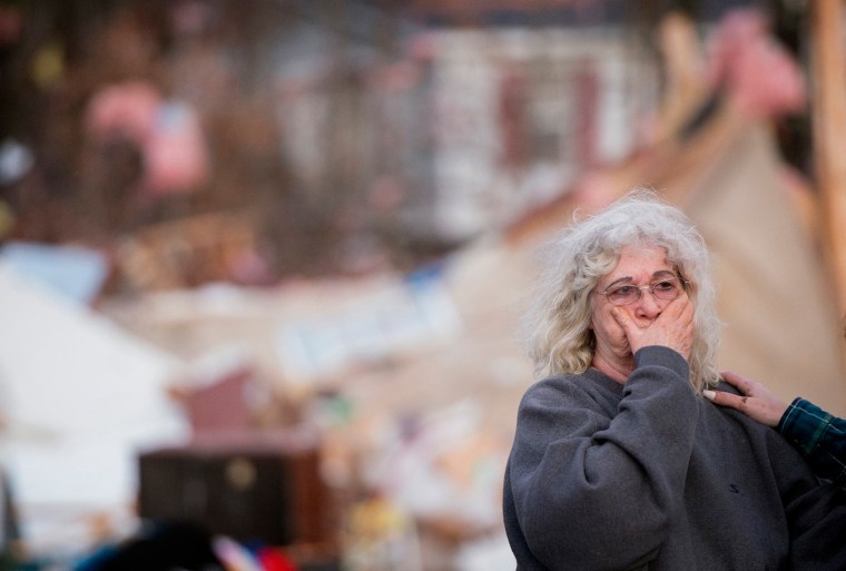 Image: East Coast Storms Woman