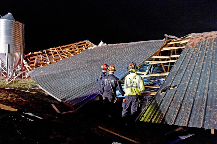 Image: East Coast Storms Penn Workers