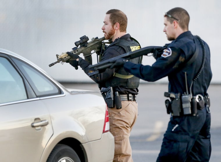 IMAGE: Hesston, Kansas, shooting scene