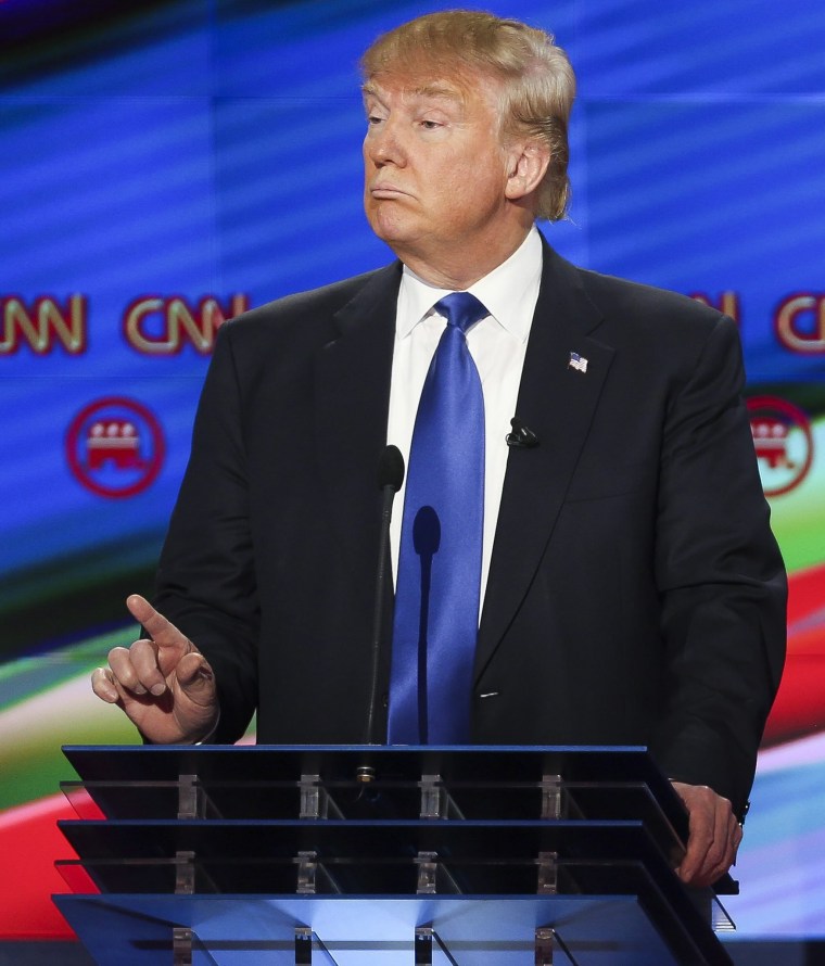 Image: CNN hosts the US Republican Presidential Primary Debate in Houston, Texas